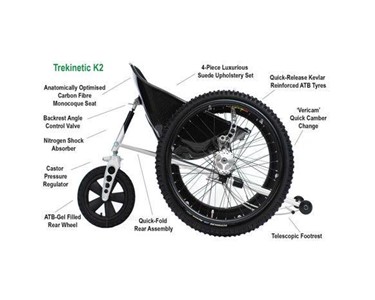 All-Terrain Manual Wheelchair | Trekinetic K2 