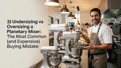 Undersizing vs Oversizing a Planetary Mixer: The Most Common (and Expensive) Buying Mistake