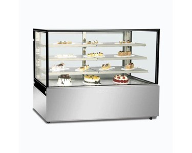 Bromic - 4 tier chilled food/cake display | 1800mm-FD4T1800C-NR