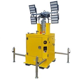 Hydraulic LED Lighting Tower 204,000 Lumens | HB4 