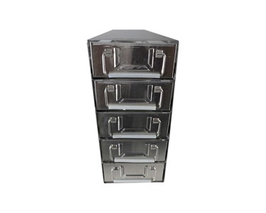 Vacc-Safe - ULT Storage Rack | 2 Inch Stainless Steel ULT | 5 x 5