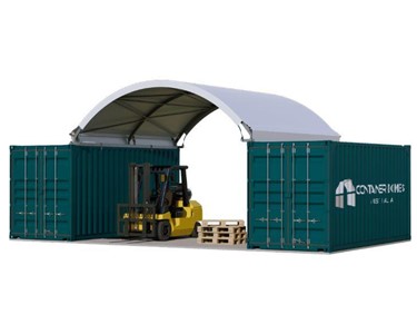 Standard Container Dome 6m x 6m with End Wall Options