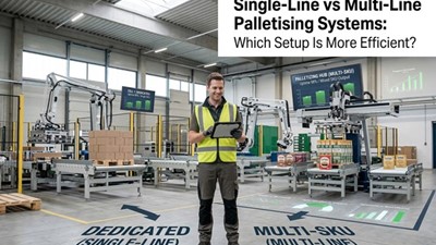 Single-Line vs Multi-Line Palletising Systems: Which Setup Is More Efficient?