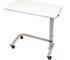 Aspire Overbed Table | Laminate Flat Top – White