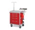 Clinicart - Emergency Cart - Red | 34inch 