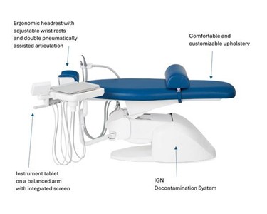 Airel Quetin - Talys Flat bed dental chair