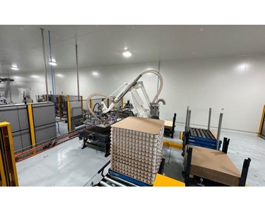 Rigid Composite Pack Palletising