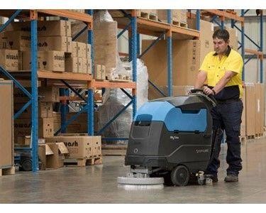 Conquest - Electric Push Walk Behind Scrubber | RENT, HIRE or BUY | Maxima 50Bt 