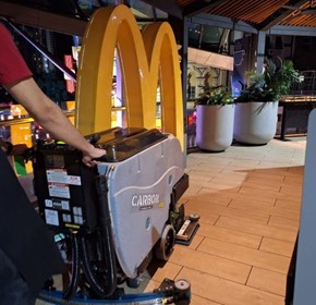 The Recipe for Presentation and Productivity: McDonalds Restaurant Saves More Than 80% on Cleaning Labour Costs