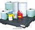 Spill Crew Drum Bunds | Low Profile 4-Drum Polyethylene