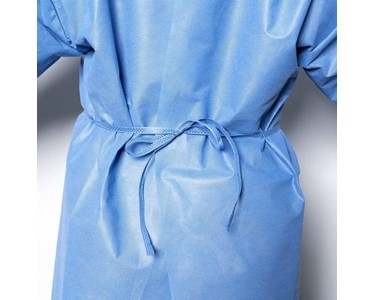 Isolation Gown Level 1 SMS Australian Made - 10 Pack