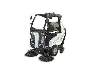 EcoTeq - Ultra-Compact Electric Street Sweeper | EcoSweep 200 