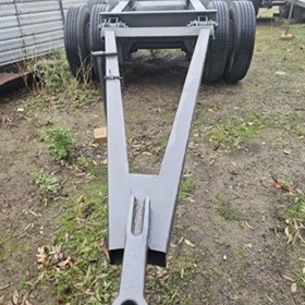 Used Dolly Trailer | 2025 SHOP BUILT Tandem Axle 