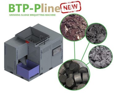 Mackma - BTFP Briquetting Machine for Grinding Sludge [Made in Italy]
