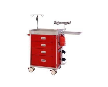 Select Patient Care - Emergency Cart | Emerge 4 Drawer - Package 1