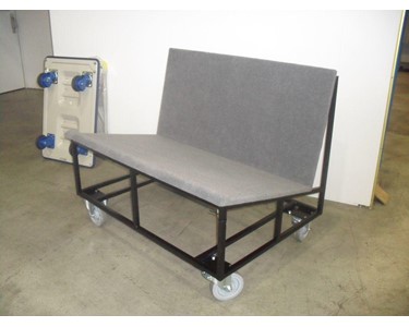 Carpeted Table Trolley