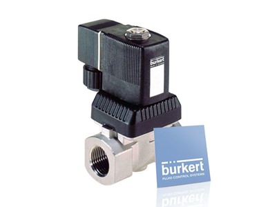 Burkert - Servo-assisted 2/2 way diaphragm valve Type 6213
