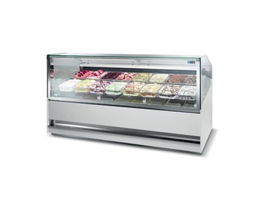 Gelato Display Cabinet | 3D Show Cabinet