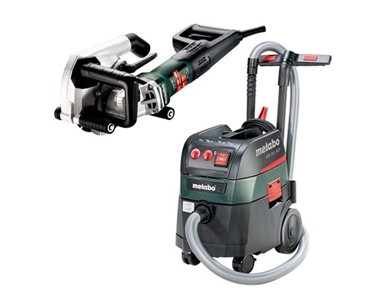 Metabo - Wall Chaser 125mm 1900W MFE40 + 35L M Class Vacuum Combo ASR35MACP