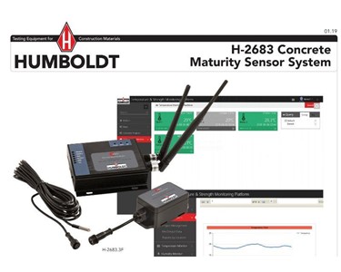 Humboldt - Concrete Testing Machine - H-2683 Concrete Maturity System, CMOTS