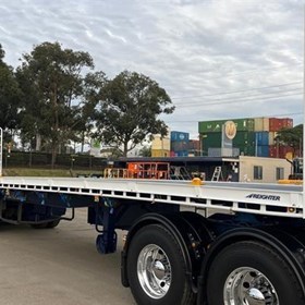 Used Flat Top Trailer | 2008 ST3 