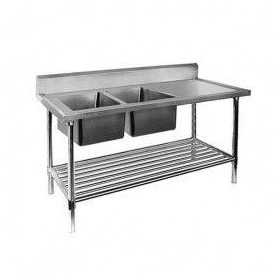 Flat Pack Stainless Steel Sink Benches, Single Double Sinks