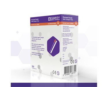 Clearview Medical Australia - Pernasal Swabs with Transfer Tubes