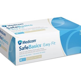 Safe Basics Latex Powder Free Gloves