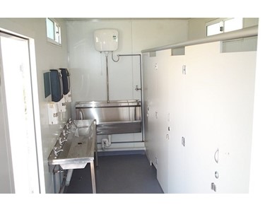 Portable Toilet And Shower Building