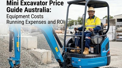 Mini Excavator Price Guide Australia: Equipment Costs, Running Expenses and ROI