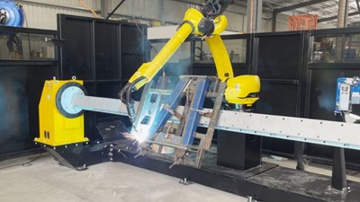 Robotic Welding System for OEM Equipment Manufacturing