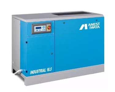 Anest Iwata - 11 Kw Belt Driven Rotary Screw Air Compressor
