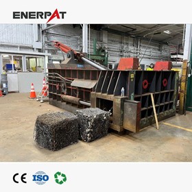 Lid Style Automatic Scrap Metal Baler