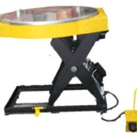 Pallet Lifter -2 Tonne with Galvanised Rotating Top and Foot Control