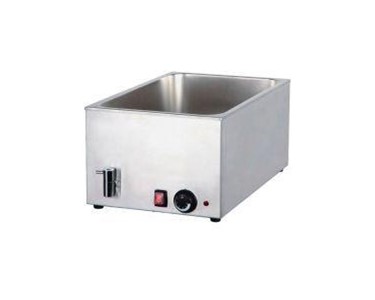 Simco - Bain Marie square and curved glass electrical sliding doors