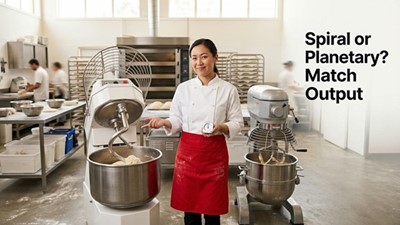 Spiral Mixer vs Planetary Mixer: Which Earns Its Place in Your Kitchen? (2026 Comparison)
