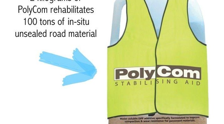 PolyCom Stabilising Aid for road Shoulders