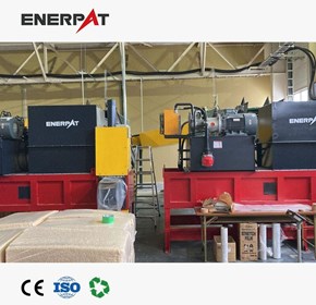 Wood Shaving Baler with Big Volume Feeding Hopper