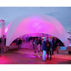 Larger Hexadome Marquees | 100m2