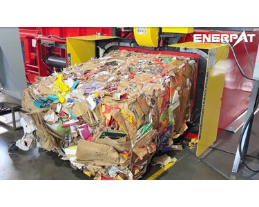 Enerpat - Automatic Twin Ram Horizontal Cardboard Baler
