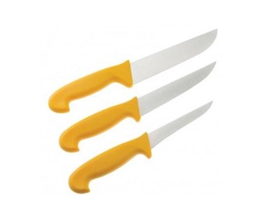 LAVA - Cutting Knife - Butcher Knifes – Set of 3 – Yellow