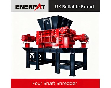 Enerpat - Four Shaft Shredder | Electrical Waste Shredder