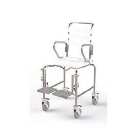 Paediatric Transit Mobile Shower Commode With Swingaway Footrest