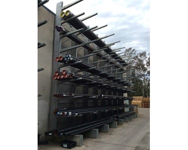 David Hill Industrial Group - Galvanised Cantilever Racking