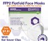 Clearview Medical Australia - Face Masks FFP2 Flatfold with Earloops