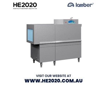 Lamber - High Speed Rack Conveyor Dishwasher (150/250 Baskets) | M250HK