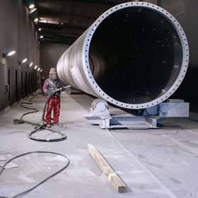 Future-Oriented System Concepts for Blasting and Painting Large Components