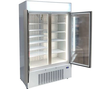 Schmick Upright 2Door Commercial Glass Door Refrigerator Model HUS-C10