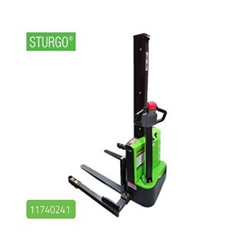Compact Electric Straddle Stacker