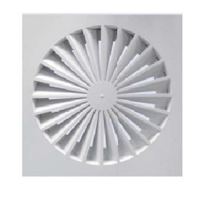 High Flow Air Ceiling Swirl Diffuser | Type TCS/6
